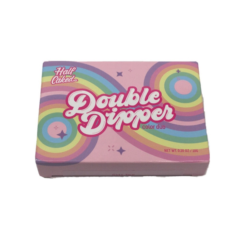 Half Caked Double Dipper Color Duo Girls Trip 0.20 Oz Blush & Highlighter NEW
